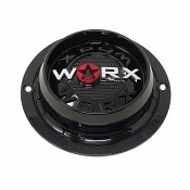 CAP-WX6-BR20 / Worx Alloy Gloss Black 5/6-Lug Bolt On Center Cap